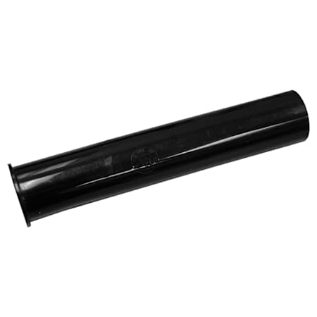 Jones Stephens 1-1/2" x 8" Plastic Flanged Tailpiece Black