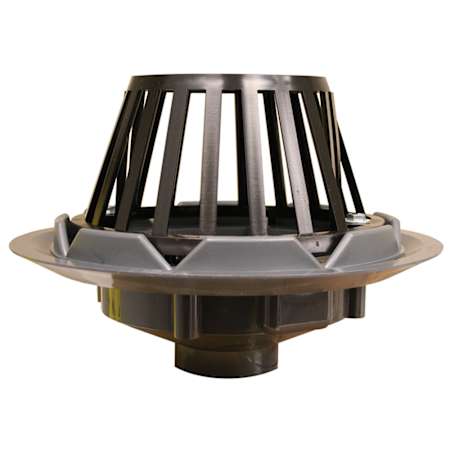 Jones Stephens 6 ABS ROOF Drain With Plastic DOME N/A