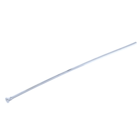 Jones Stephens 1/2" x 12" Toilet Supply Tube with Flat Head Chrome Plated