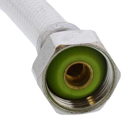 Jones Stephens 1/2" FIP x 1/2" FIP x 20” Vinyl Faucet Connector White