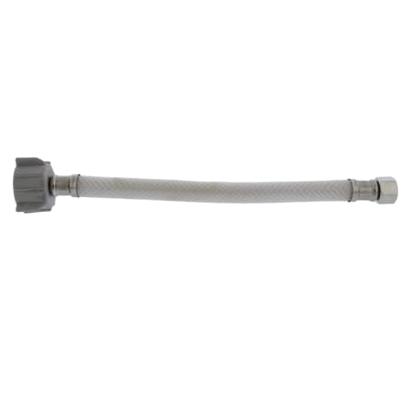 Jones Stephens 3/8" Compression x 7/8" BC x 9” Flexible Vinyl Toilet Connector White