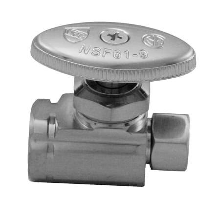 Jones Stephens *CVR* 1/2IPSX3/8COMP STRT ST BN Brushed Nickel