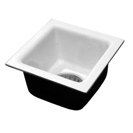 Jones Stephens 4 CI FLR SINK PORC White