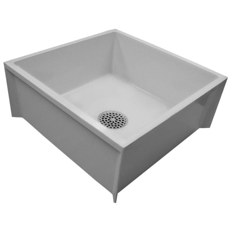 Jones Stephens CVR 24X24X10 MOP SERV BASIN White