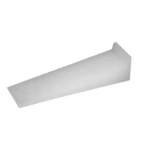Jones Stephens 3/8 X 1-3/8 X 5/16 CLOSET WEDGE SHIMS - INCLUDES 100 SHIMS POLY BAGGED White
