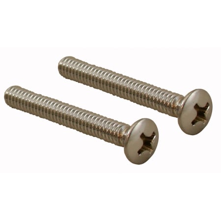 Jones Stephens BRST OVERFLOW SCREW Brushed Stainless