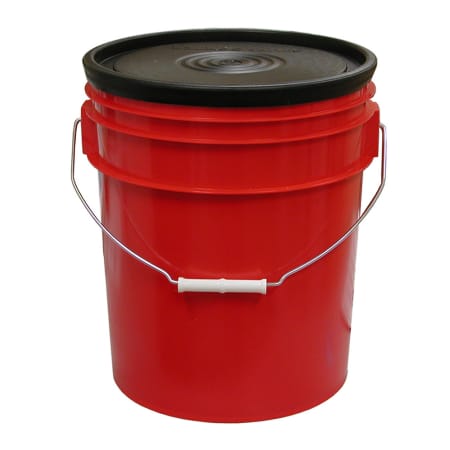 Jones Stephens 5GAL BCKT CADDY W/ 5 TRAYS Red