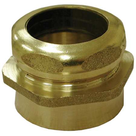 Jones Stephens CVR 1 1/2X1 1/4 OD WST CONN Brass