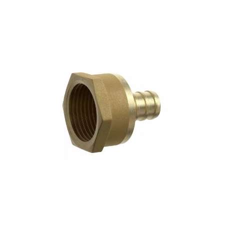 Jones Stephens 1/2" Brass PEX Crimp x 1/2" FPT Adapter N/A