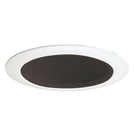 Juno Lighting 4" Trim 3.375" Baffle Trim From the Contractor Select Collection Black / White