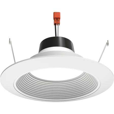 Juno Lighting Contractor Select 6RLD 6" Integrated LED Baffle Recessed Trim - 3000K - 700 Lumens White