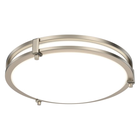 Juno Lighting Saturn 13" Wide LED Flush Mount Ceiling Fixture Brushed Nickel