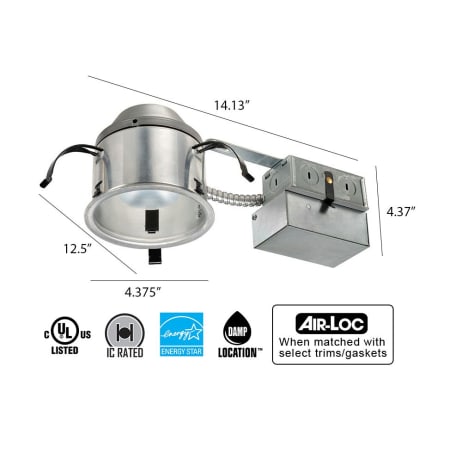 Juno Lighting-IC1RLED G4 06LM 120 FRPC-Specification Graphic