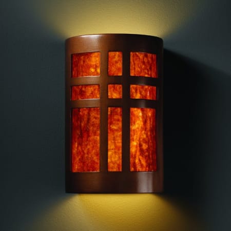 Fixture Shown with Light On