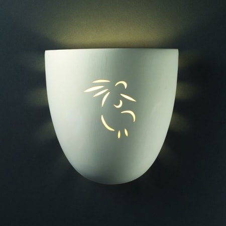 Fixture Shown with Light On