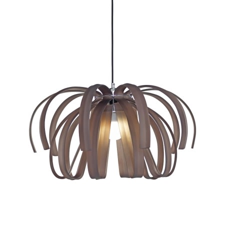 Justice Design Group Danubio 28" Wide LED Crystal Chandelier - with Bohemia Shade Polished Chrome / Smoke