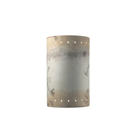 Justice Design Group Ambiance 7.75" Wall Sconce Greco Travertine
