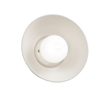 Justice Design Group Ambiance 10" Tall LED Wall Sconce Bisque