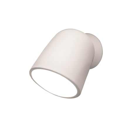 Justice Design Group Ambiance 8" Tall Wall Sconce Bisque