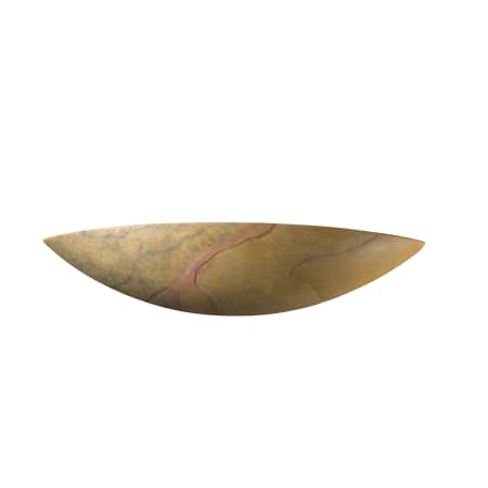 Justice Design Group Ambiance 23" Wall Sconce Harvest Yellow Slate