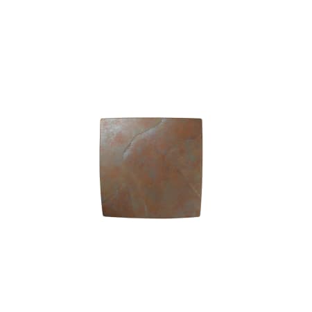 Justice Design Group Ambiance 8" ADA Compliant Wall Sconce Tierra Red Slate