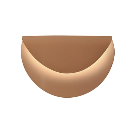 Justice Design Group Ambiance Collection - Petal 9" Tall LED Wall Sconce Adobe