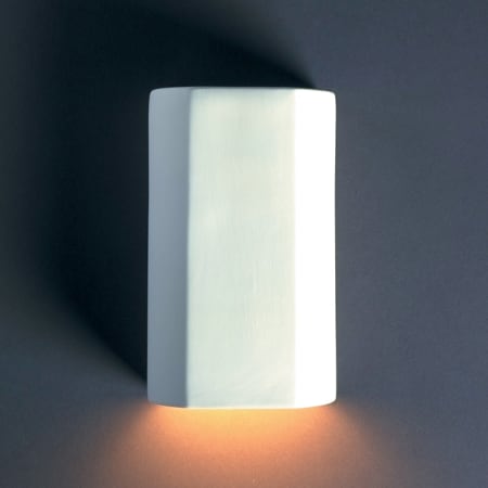 Justice Design Group Ambiance 5.75" ADA Compliant LED Wall Sconce Bisque