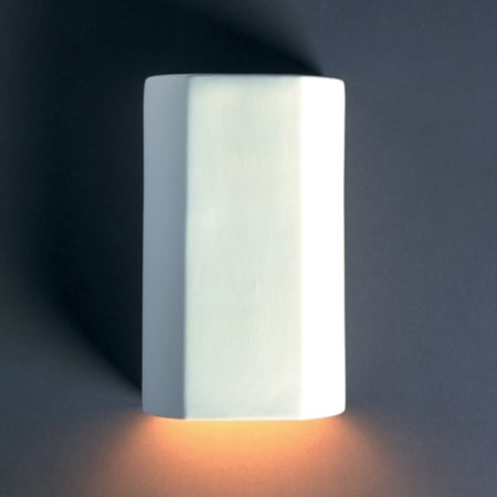 Justice Design Group Ambiance 5.75" ADA Compliant LED Outdoor Wall Sconce Bisque