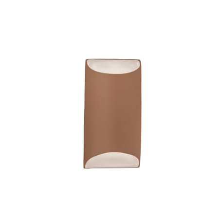 Justice Design Group Ambiance 11" Tall LED Wall Sconce Adobe