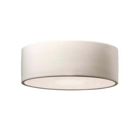 Justice Design Group Radiance 8" Wide Flush Mount Drum Ceiling Fixture Bisque