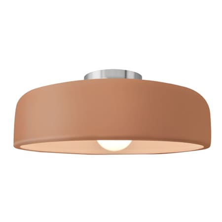 Justice Design Group CER-6345-ADOB-NCKL Radiance 16