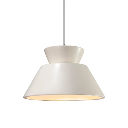 Justice Design Group Radiance 11" Wide Pendant Brushed Nickel