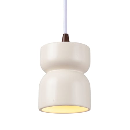 Justice Design Group Radiance 4" Wide Pendant Matte White