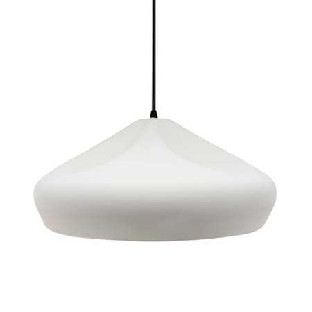 Justice Design Group Radiance Collection - Crease 15" Wide Pendant with Bisque Shade Matte Black