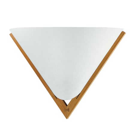 Justice Design Group Domus 12.5" Wall Sconce Beech Wood