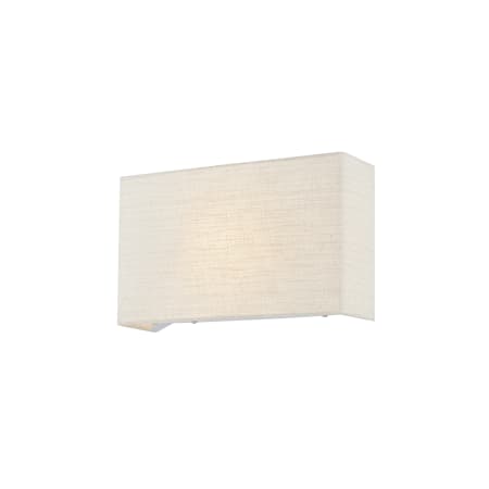 Justice Design Group 8" Tall Wall Sconce Cream