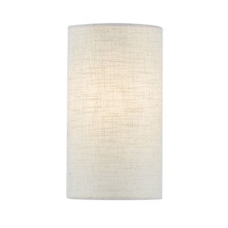 Justice Design Group 10" Tall Wall Sconce Cream