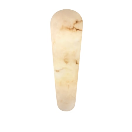 Justice Design Group LumenAria 2 Light 19" Tall Wall Sconce Faux Alabaster Resin
