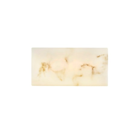 Justice Design Group LumenAria 10" Wide LED Wall Sconce Faux Alabaster Resin