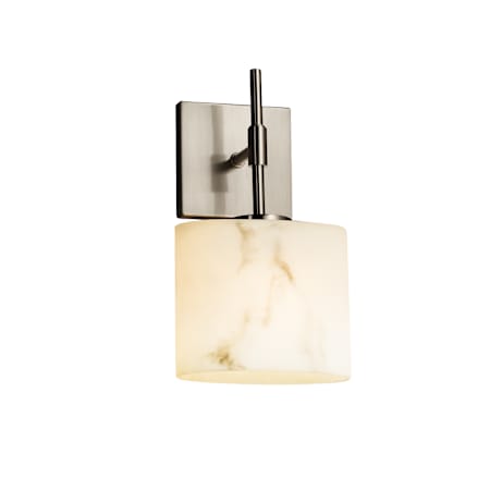 Justice Design Group LumenAria 6.5" Union 1 Light ADA Compliant Wall Sconce Brushed Nickel