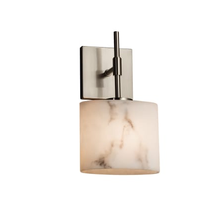 Justice Design Group LumenAria 6.5" Union 1 Light ADA Compliant Wall Sconce Brushed Nickel