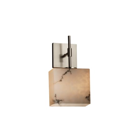 Justice Design Group LumenAria 5.5" Union 1 Light LED ADA Compliant Wall Sconce Brushed Nickel
