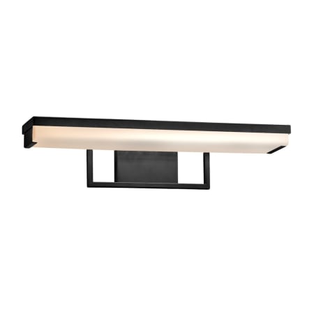 Justice Design Group Fusion 20" Wide LED Bath Bar Matte Black