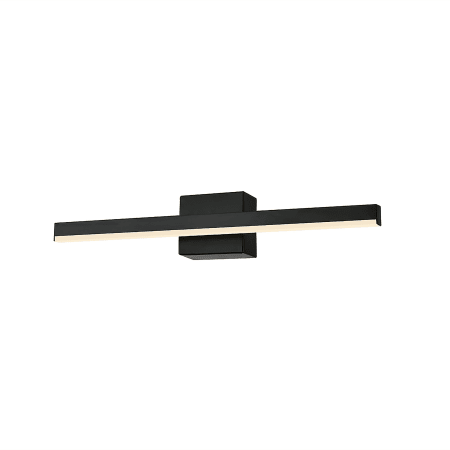 Justice Design Group Lineari 16" Wide 3000K LED Wall Sconce Matte Black