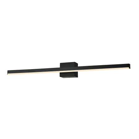 Justice Design Group Lineari 24" Wide 3000K LED Wall Sconce Matte Black