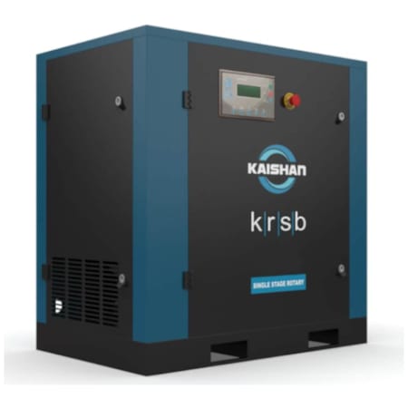 Kaishan 5 HP 160 Max PSI Stationary Electric (460 Volt 3 Phase) Tankless Rotary Air Compressor N/A