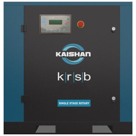 Kaishan 7.5 HP 185 Max PSI Stationary Electric (208 Volt 3 Phase) Tankless Rotary Air Compressor N/A