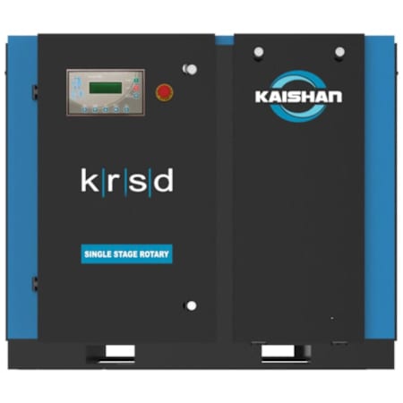 Kaishan 15 HP 125 Max PSI Stationary Electric (460 Volt 3 Phase) Direct Drive Tankless Rotary Air Compressor N/A