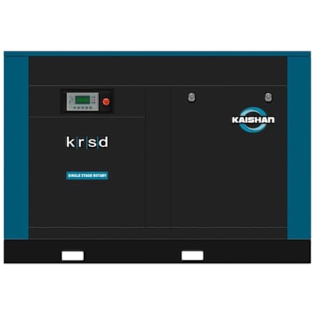 Kaishan 125 HP 135 Max PSI Stationary Electric (460 Volt 3 Phase) Direct Drive Tankless Rotary Air Compressor N/A