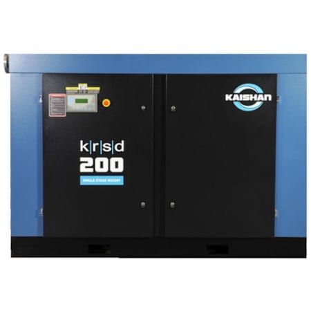 Kaishan 200 HP 125 Max PSI Stationary Electric (460 Volt 3 Phase) Direct Drive Tankless Rotary Air Compressor N/A